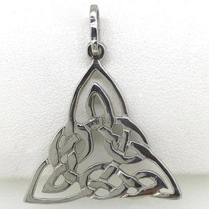 NWT large sterling .925 Celtic pendant made by me